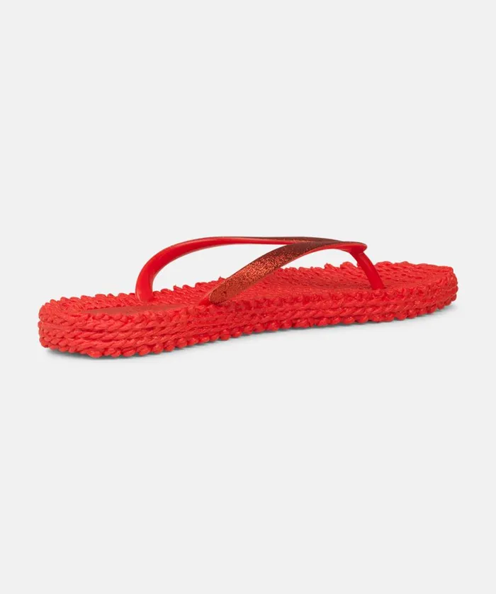 Flip Flop With Glitter 8211 Deep Red Shoes Ilse Jacobsen Flip Flops Flip Flop With Glitter 8211 Deep Red Shoes Ilse Jacobsen Flip Flops