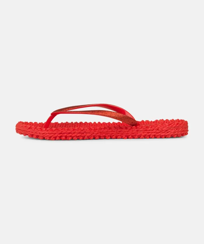 Flip Flop With Glitter 8211 Deep Red Shoes Ilse Jacobsen Flip Flops Flip Flop With Glitter 8211 Deep Red Shoes Ilse Jacobsen Flip Flops