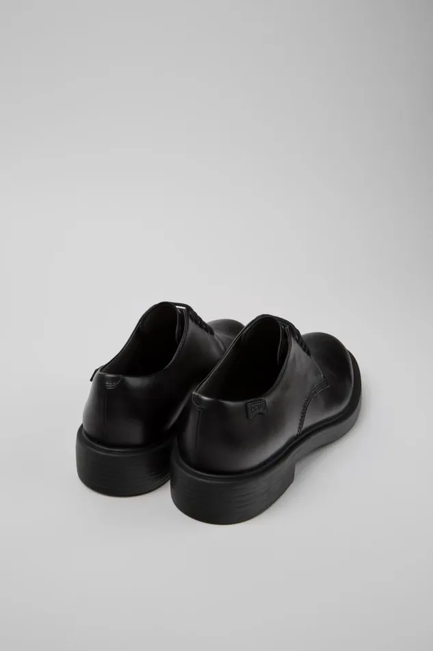 Formal Shoes Men Camper Dean Black Leather Shoes