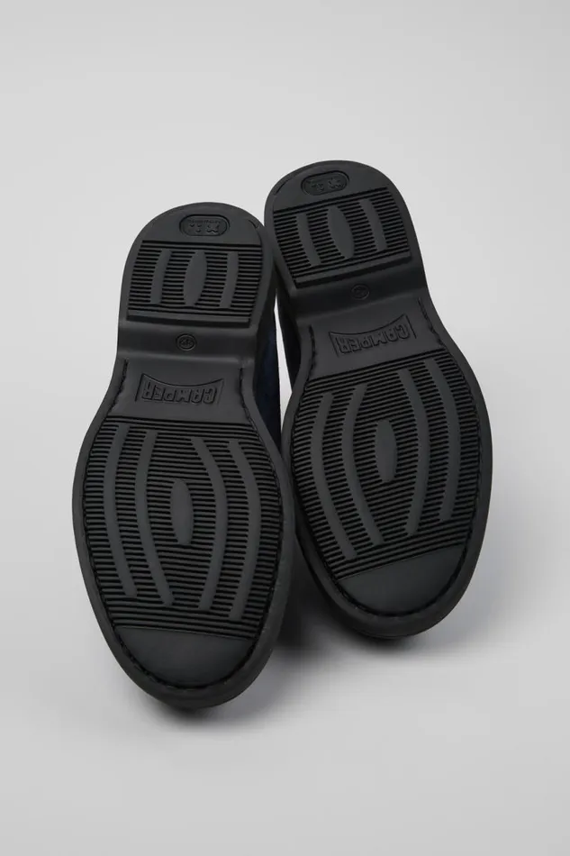 Formal Shoes Men Camper Norman Blue Nubuck Shoes Formal Shoes Men Camper Norman Blue Nubuck Shoes