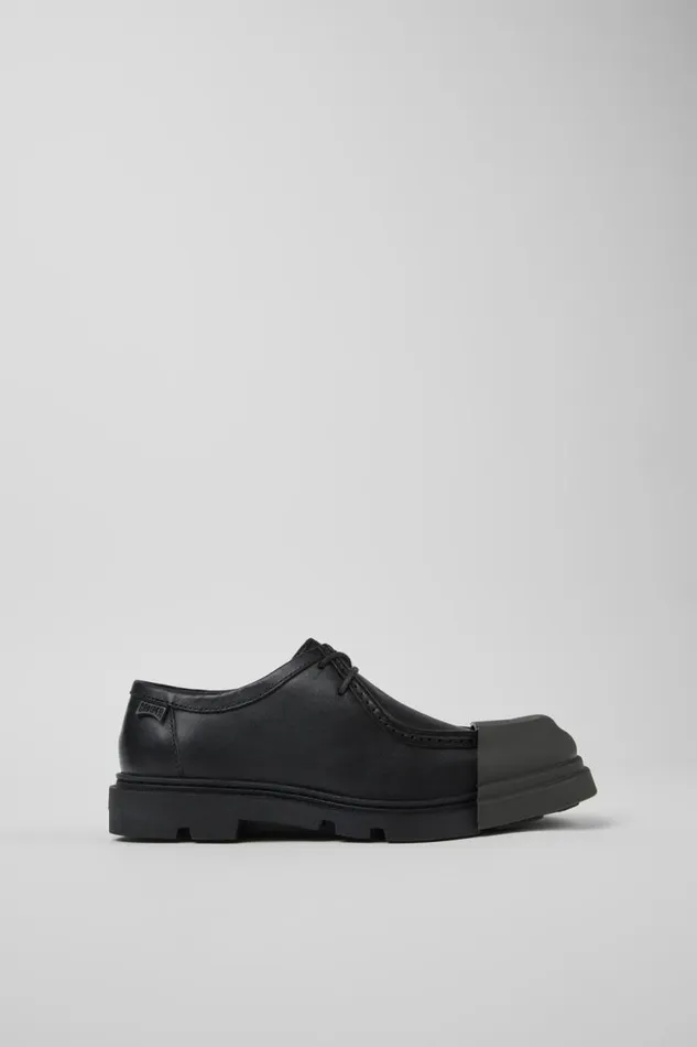 Formal Shoes Women Camper Junction Black Leather Shoe