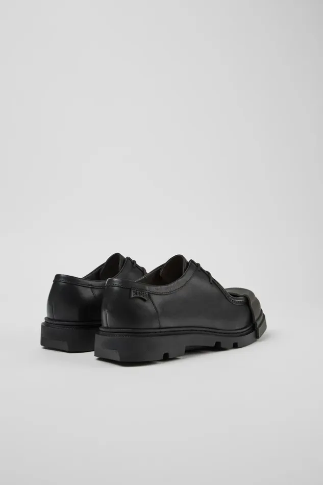 Formal Shoes Women Camper Junction Black Leather Shoe