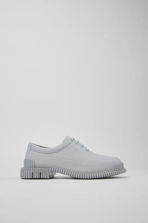 Formal Shoes Women Camper Pix Gray Leather Shoe