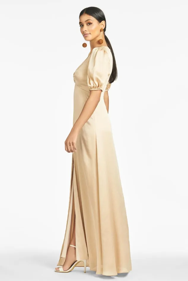 Formal Women Sachin and Babi Alli Gown 8211 Champagne