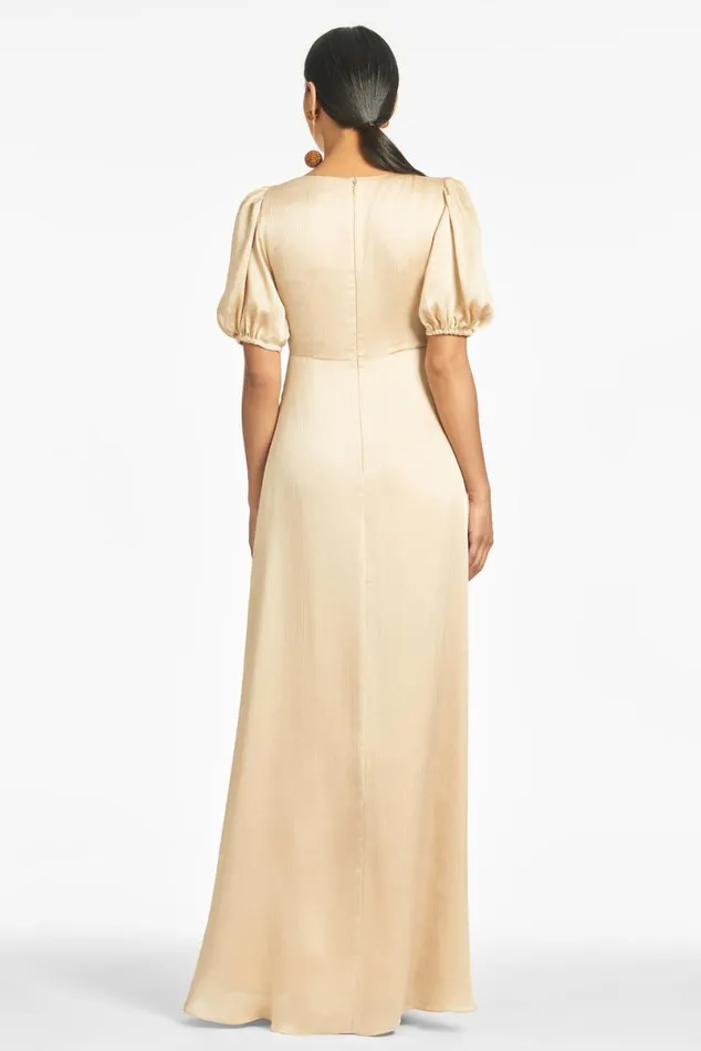 Formal Women Sachin and Babi Alli Gown 8211 Champagne