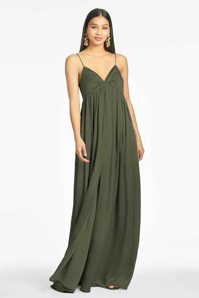 Formal Women Sachin and Babi Jessica Gown 8211 Moss Green