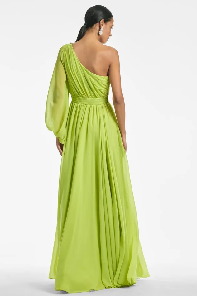 Formal Women Sachin and Babi Makayla Gown 8211 Chartreuse