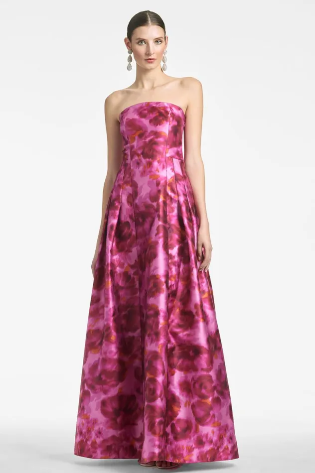 Formal Women Sachin and Babi Zofia Gown 8211 French Pink Watercolor