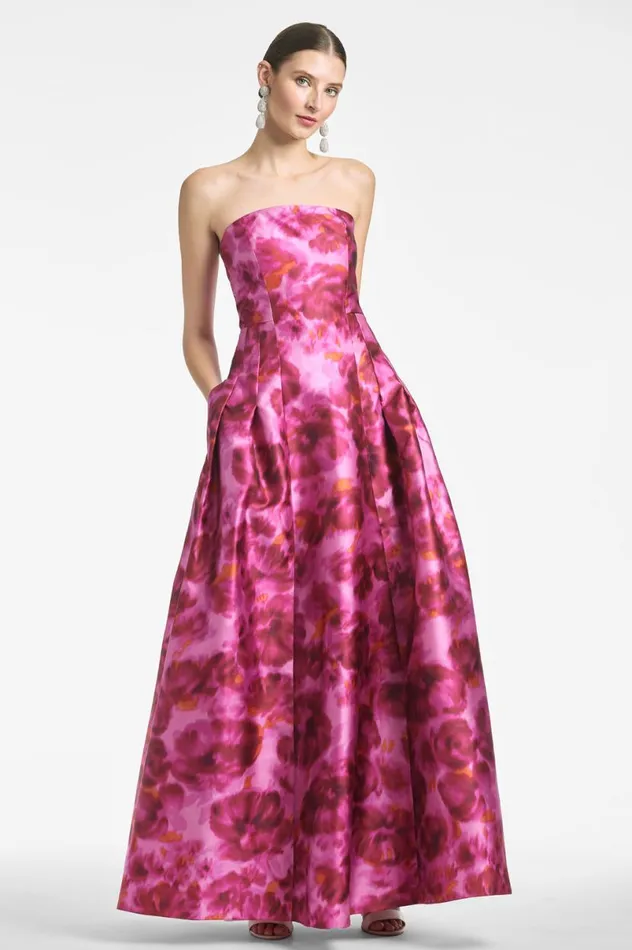 Formal Women Sachin and Babi Zofia Gown 8211 French Pink Watercolor