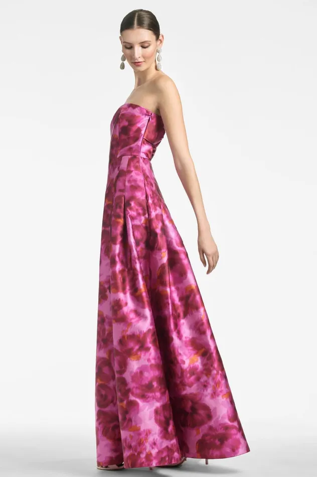 Formal Women Sachin and Babi Zofia Gown 8211 French Pink Watercolor