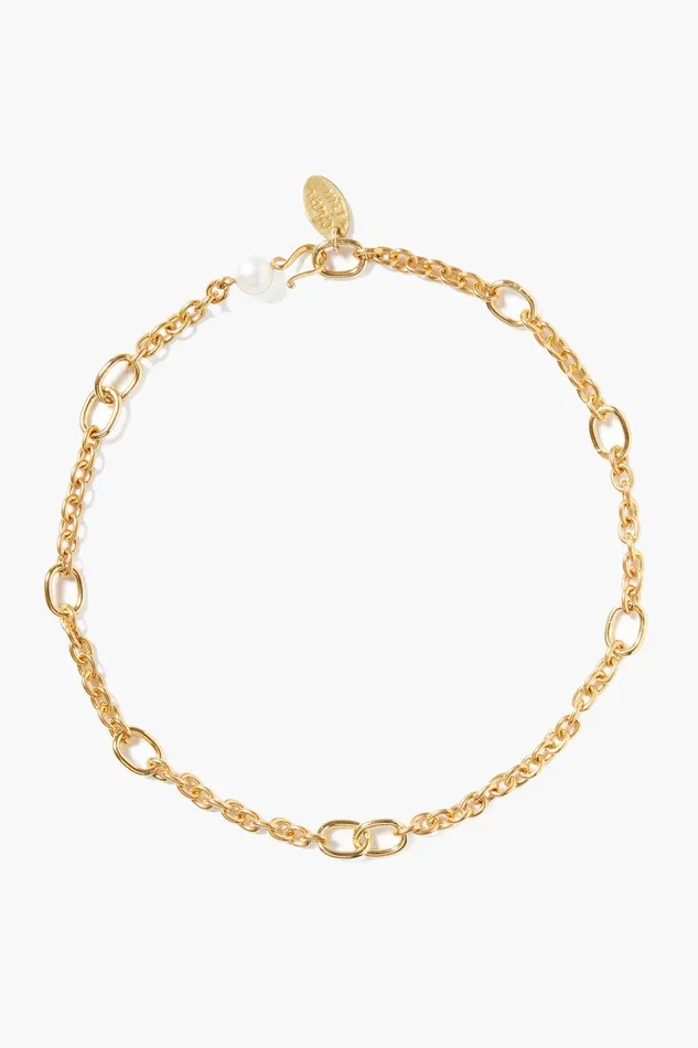 Frances Short Necklace Yellow Gold Women Chan Luu Necklaces