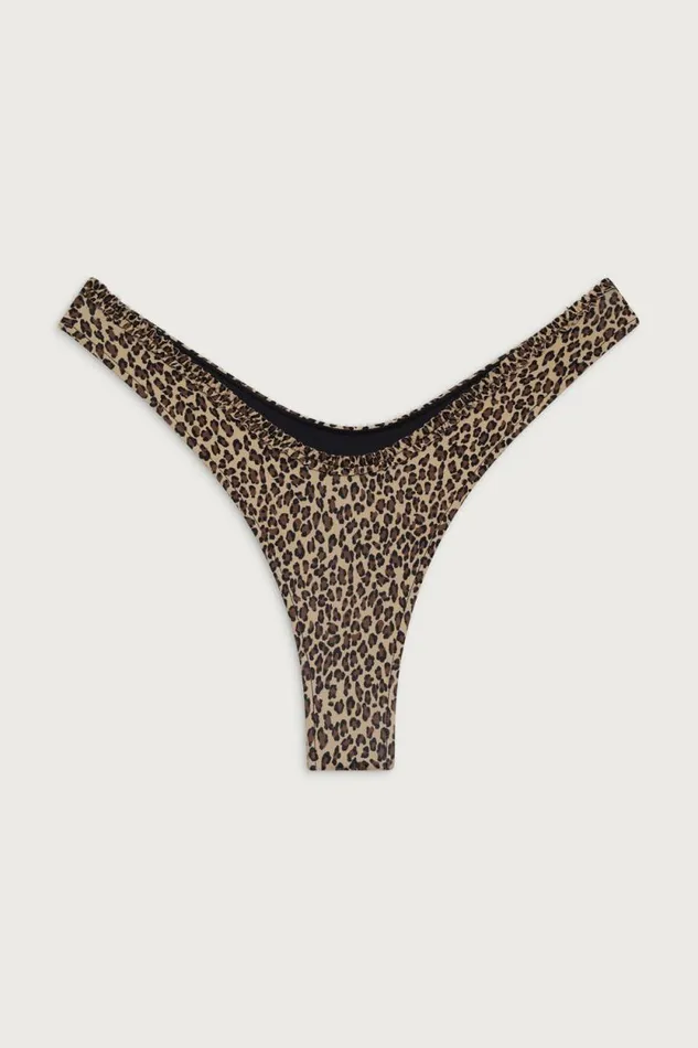 Frankies Bikinis Bikinis Women Full Moon Micro Bikini Bottom Baby Leopard