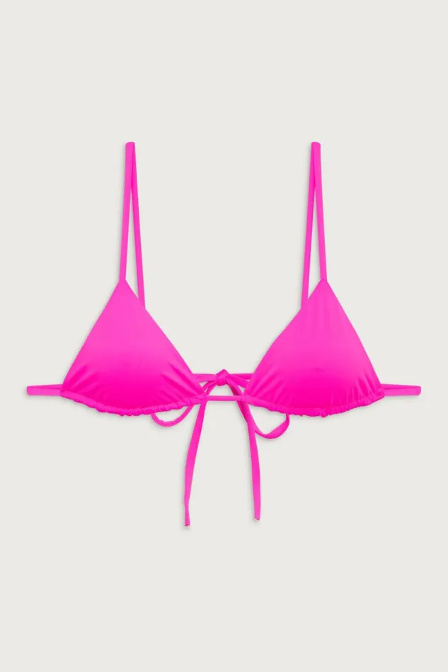 Frankies Bikinis Bikinis Women Lumia Triangle Bikini Top Watermelon