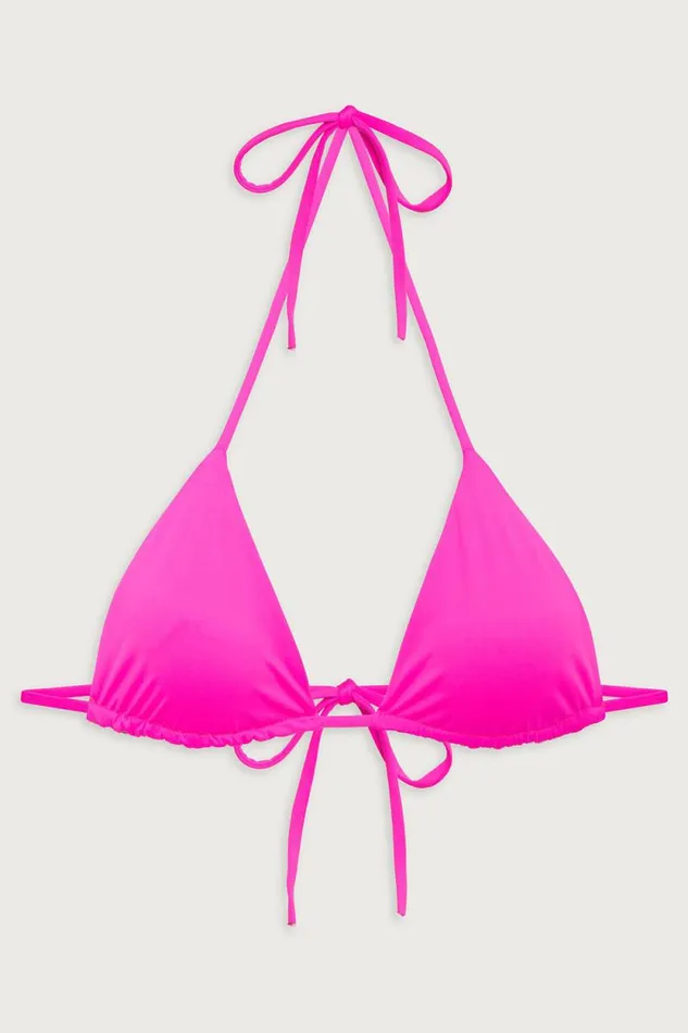 Frankies Bikinis Bikinis Women Nick String Triangle Bikini Top Watermelon