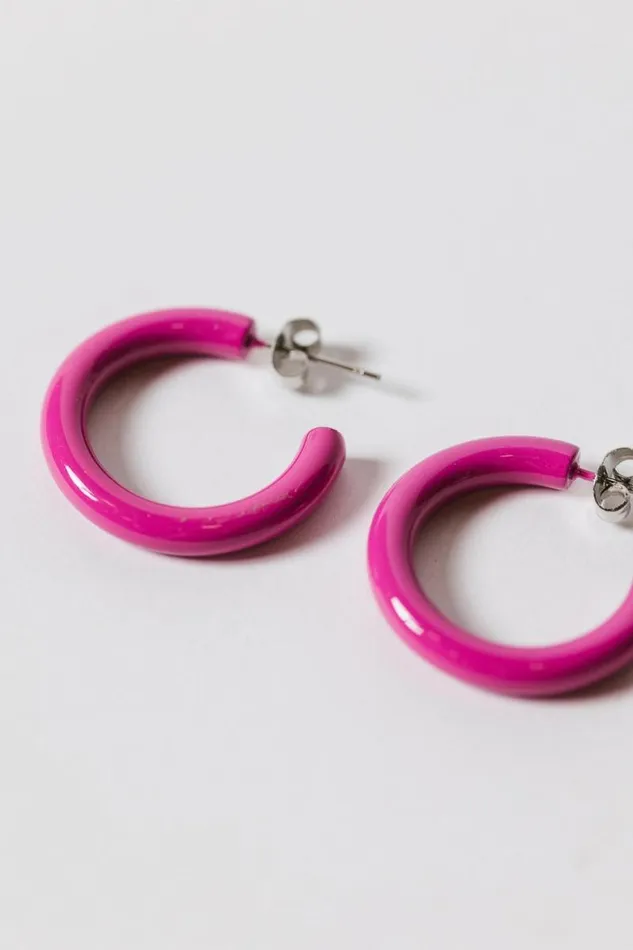 Gemma Earrings In Pink 8211 FINAL SALE Pink Women Bohme Jewelry