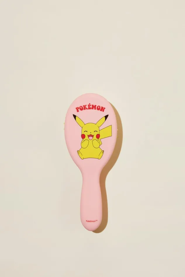 Girls 214 Hair Accessories Cotton On Licensed Hair Brush Lcn Pok Pokemonblush Pink