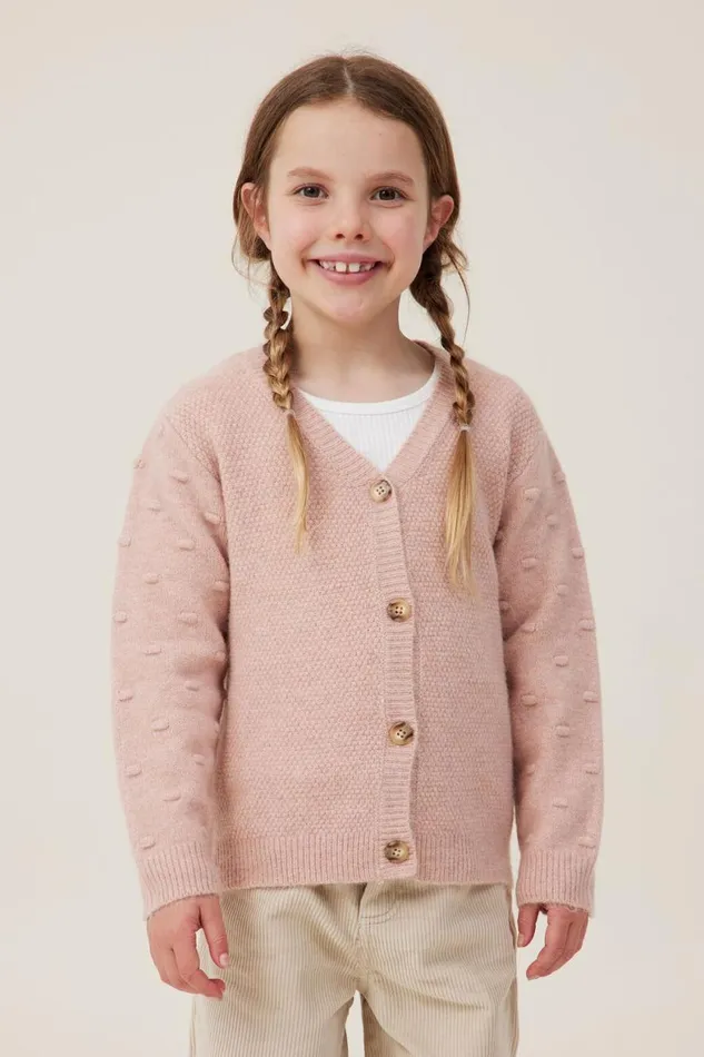 Girls 214 Jackets and Sweaters Cotton On Suzie Cardigan Zephyr Marle