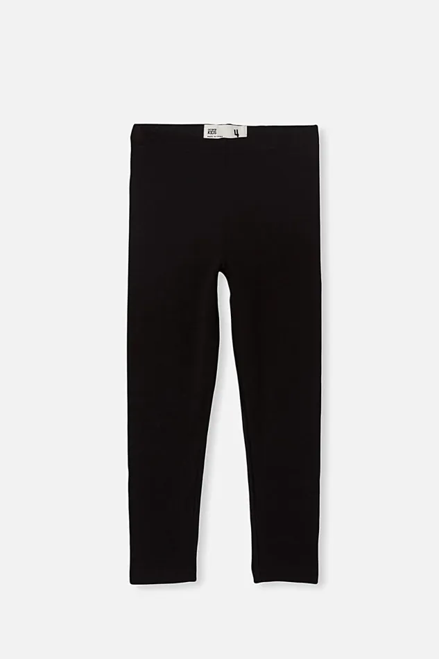 Girls 214 Leggings Pants and Jeans Cotton On Huggie Tights Black