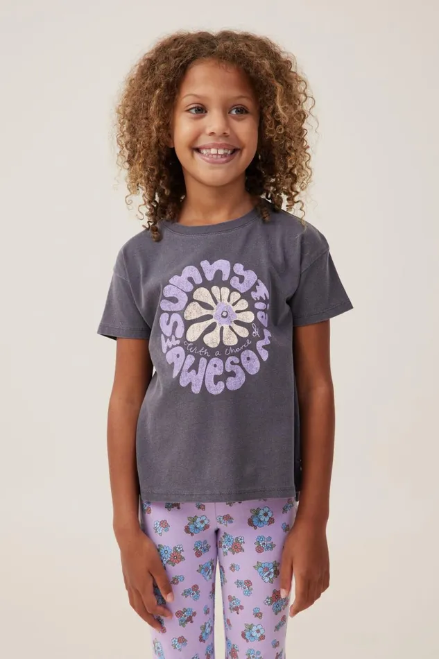Girls 214 Tops and TShirts Cotton On Poppy Short Sleeve Print Tee Rabbit Greychance Of Awesome Girls 214 Tops and TShirts Cotton On Poppy Short Sleeve Print Tee Rabbit Greychance Of Awesome