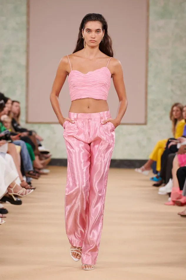 Gracious Pant Ballet Pink Women Aje Pants