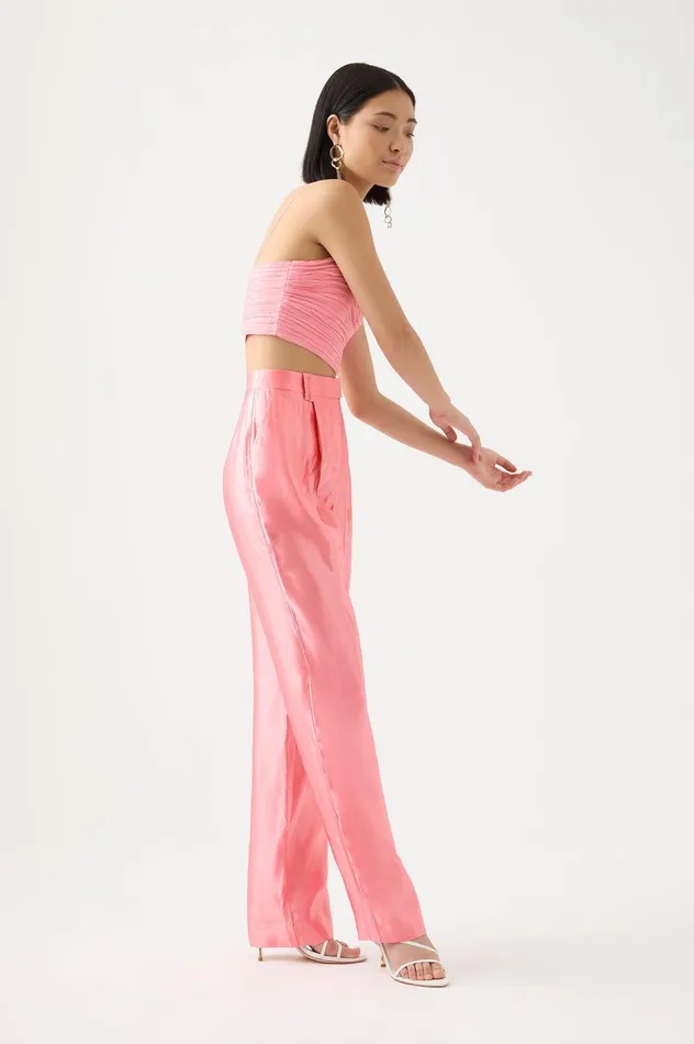 Gracious Pant Ballet Pink Women Aje Pants