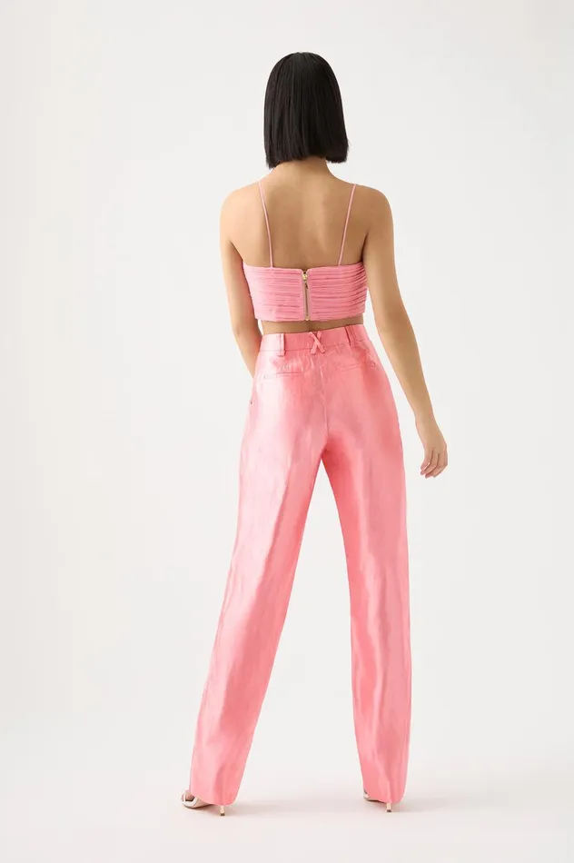 Gracious Pant Ballet Pink Women Aje Pants
