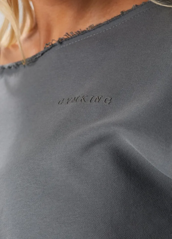 Gym King CoOrds Women Move Your Way Crop Sweatshirt 8211 Dark Sage