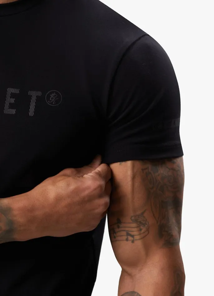 Gym King Gymwear Men Mindset Jersey Tee 8211 Black