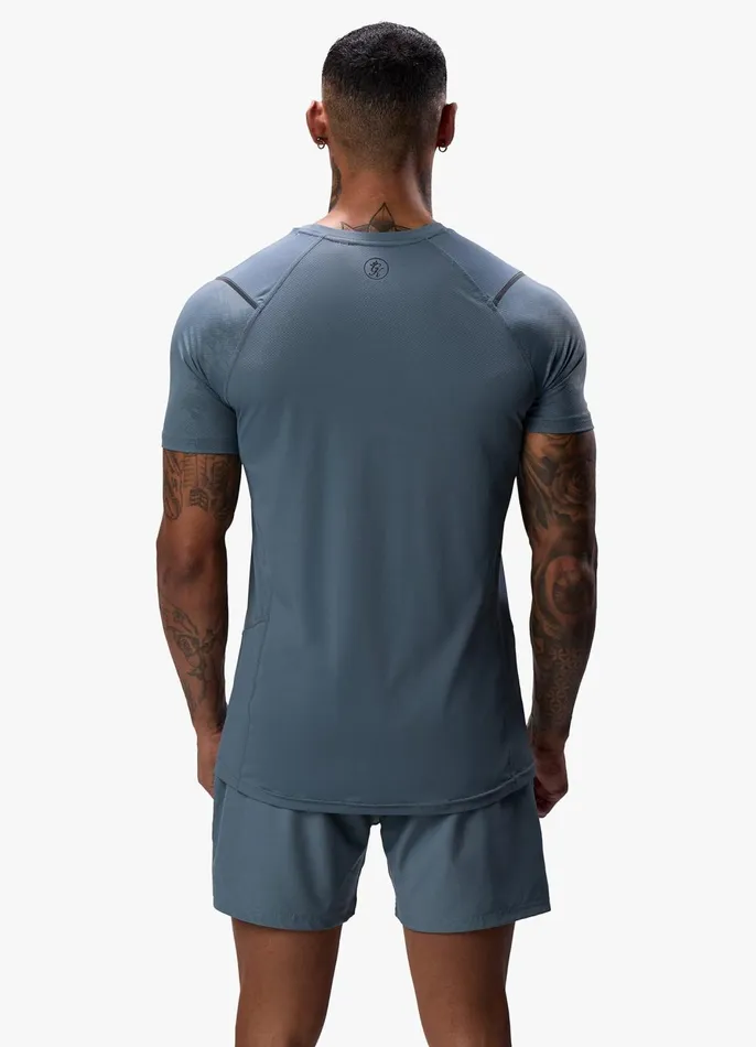 Gym King Gymwear Men Unity Tee 8211 Storm Blue