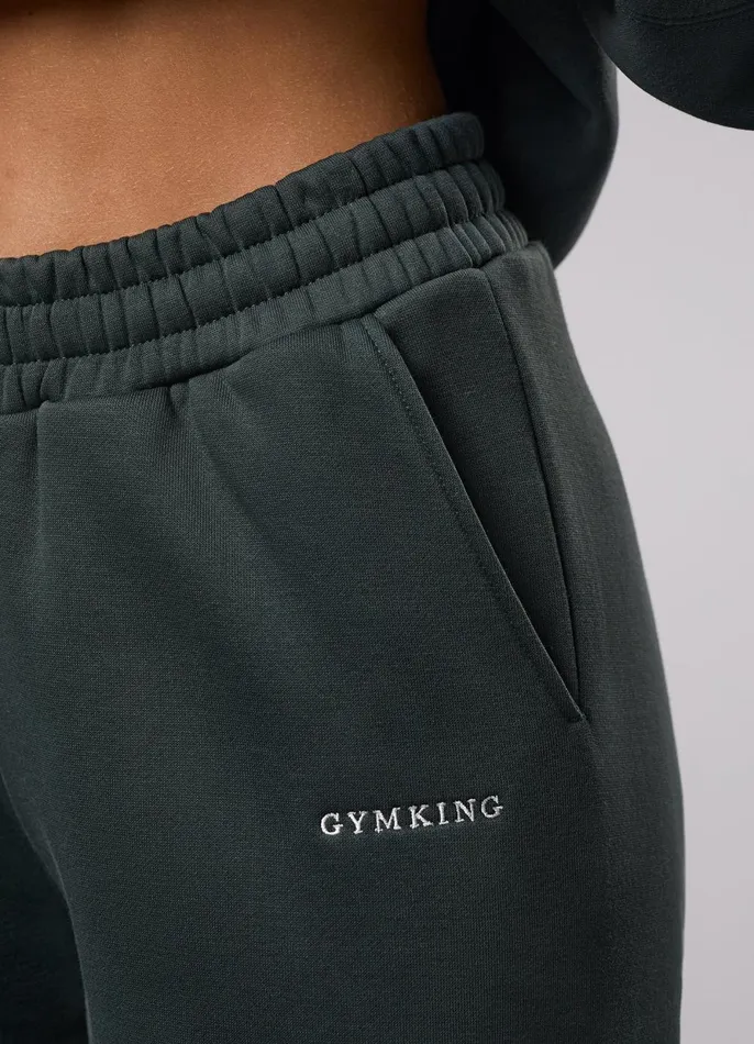 Gym King Joggers Women 365 Boyfriend Jogger 8211 Green Smoke