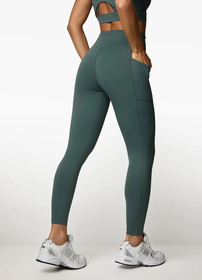 Gym King Leggings Women Incline Legging 8211 Willow Green