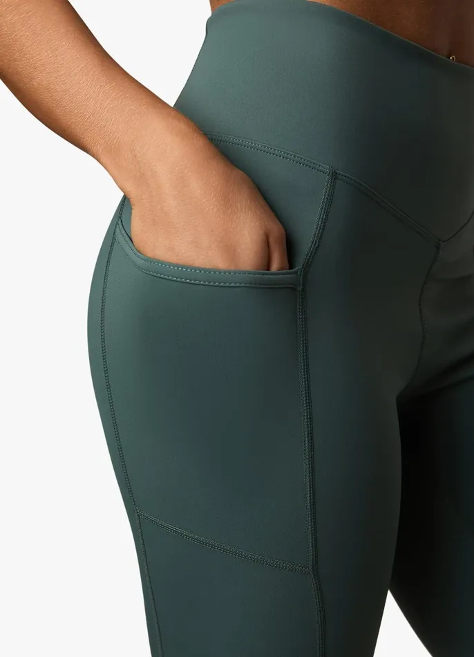 Gym King Leggings Women Incline Legging 8211 Willow Green