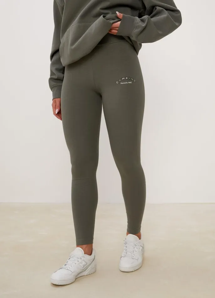 Gym King Leggings Women Spirit Of Summer Jersey Legging 8211 Dusk Green
