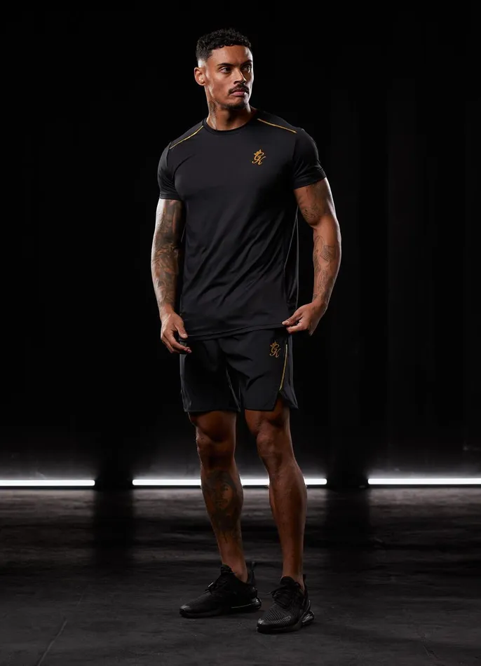 Gym King Shorts Men Flex Short 8211 BlackGold