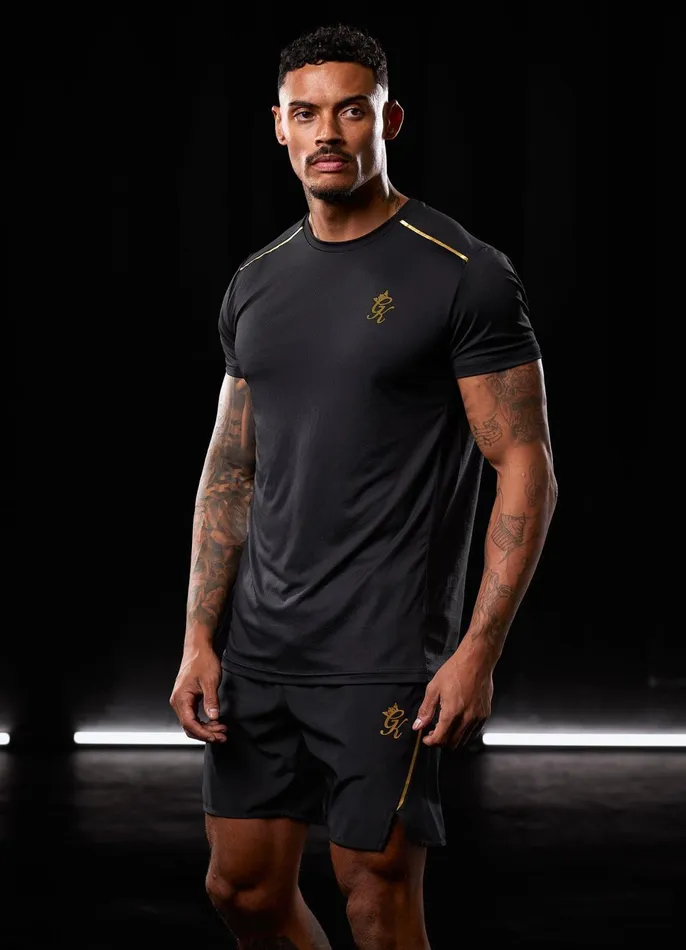 Gym King Shorts Men Flex Short 8211 BlackGold