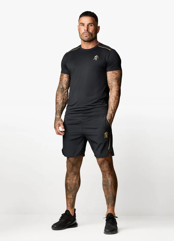 Gym King Shorts Men Flex Short 8211 BlackGold