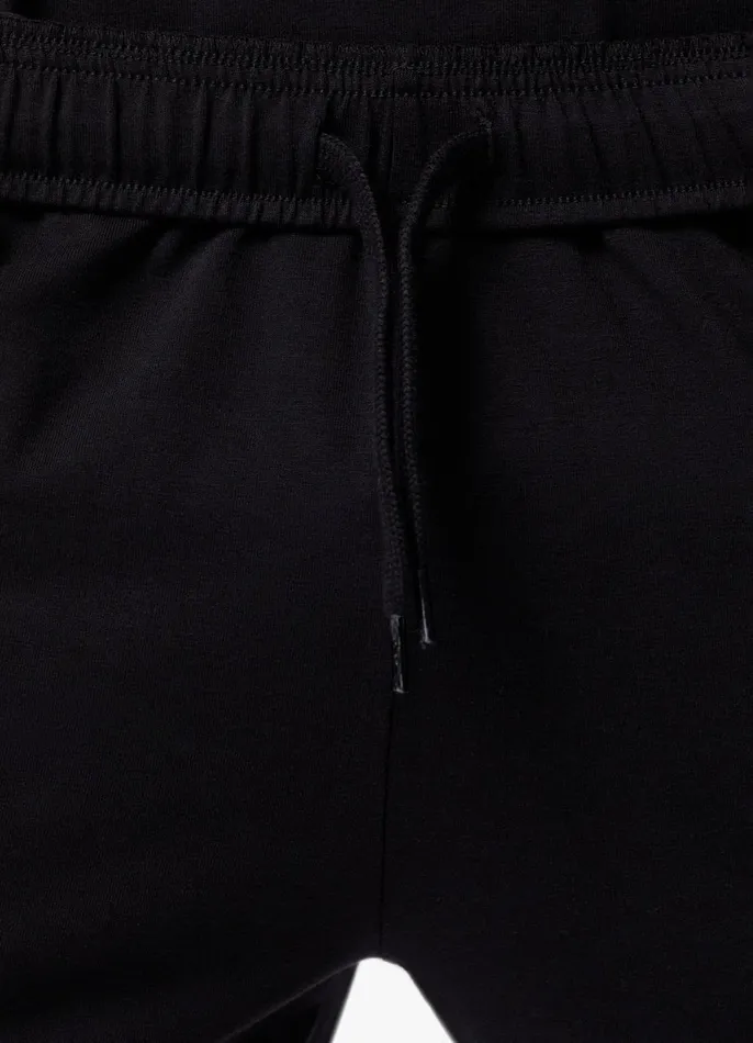 Gym King Shorts Men Pro Logo Jersey Short 8211 BlackGold