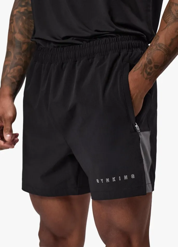 Gym King Shorts Men React Woven Short 8211 Black
