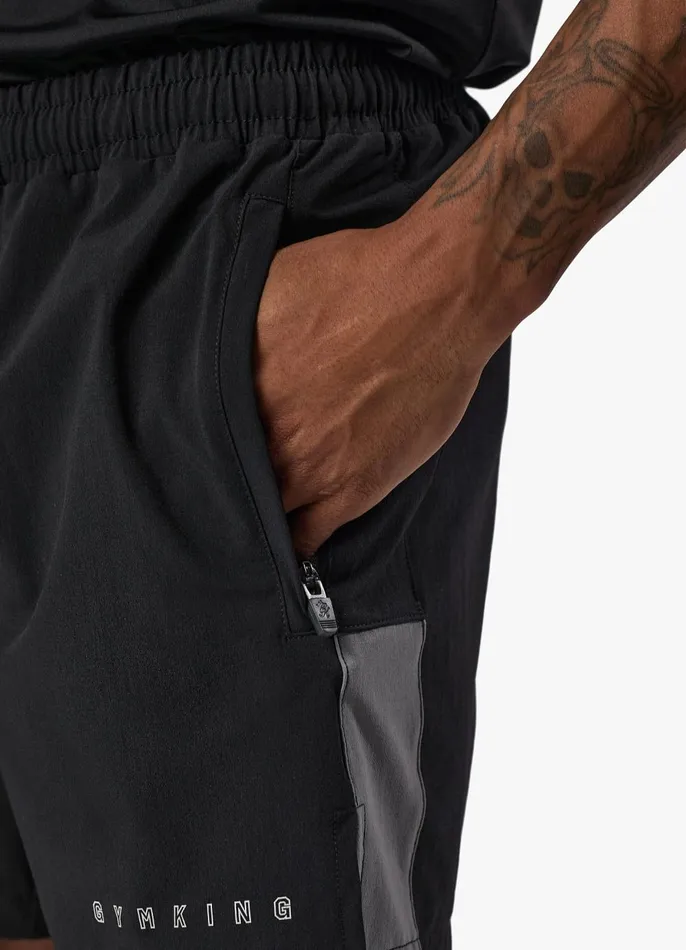 Gym King Shorts Men React Woven Short 8211 Black