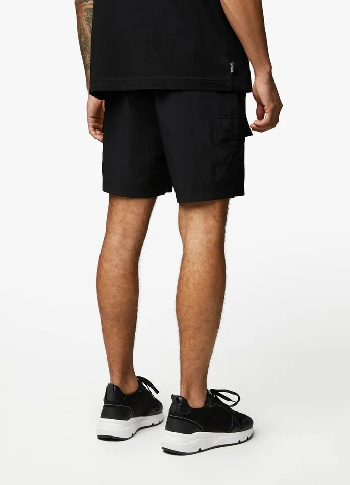Gym King Shorts Men Utility Woven Cargo Short 8211 Black