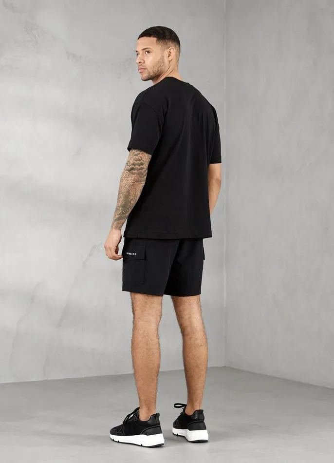 Gym King Shorts Men Utility Woven Cargo Short 8211 Black