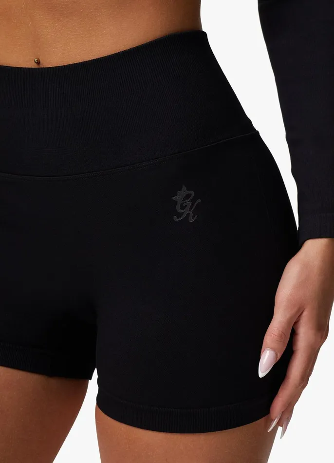 Gym King Shorts Women Sculpt Seamless 3034 Short 8211 Black