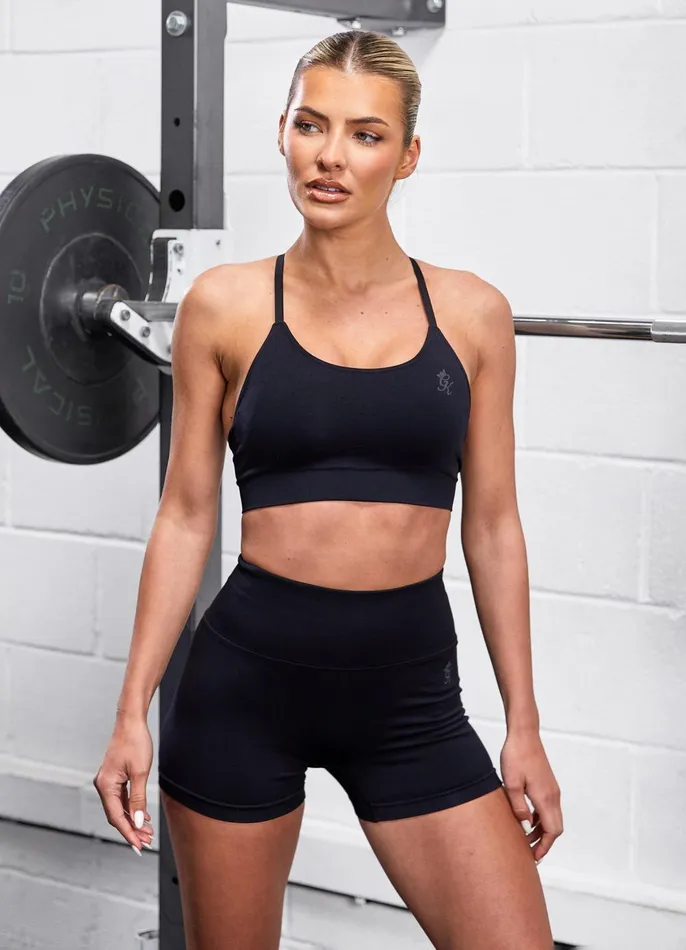 Gym King Shorts Women Sculpt Seamless 3034 Short 8211 Black