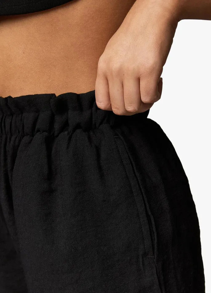 Gym King Shorts Women Signature Woven Short 8211 Black