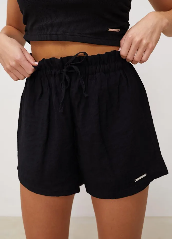 Gym King Shorts Women Signature Woven Short 8211 Black