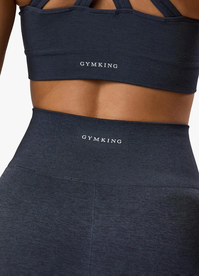 Gym King Sports Bras Women Results 20 Seamless Cross Over Bra 8211 Midnight Blue
