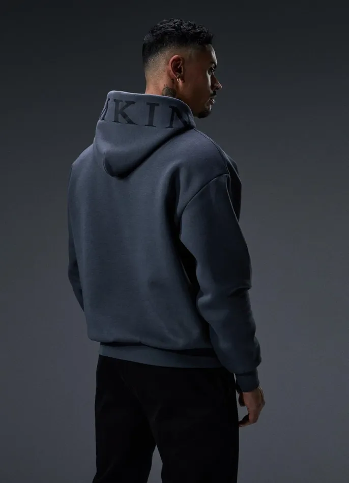 Gym King Sweatshirts and Hoodies Men Alpha 12 Zip Hood 8211 Graphite