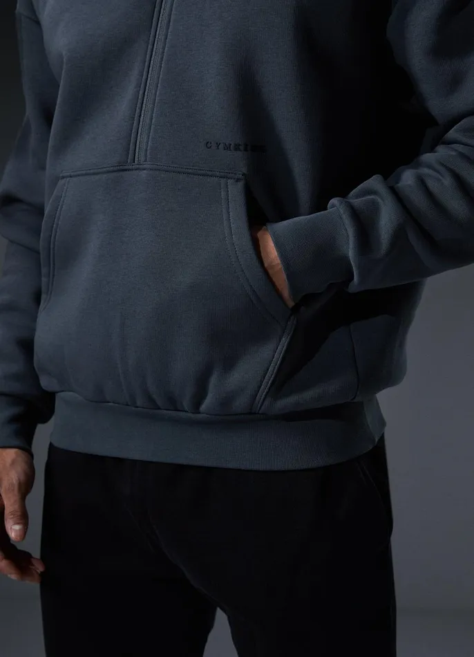 Gym King Sweatshirts and Hoodies Men Alpha 12 Zip Hood 8211 Graphite