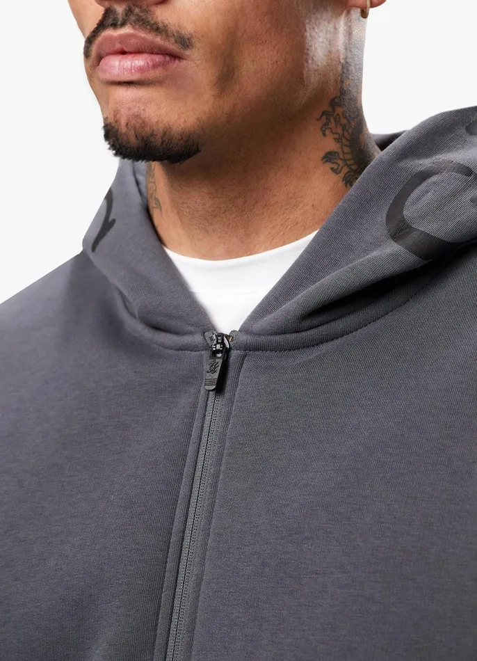 Gym King Sweatshirts and Hoodies Men Alpha 12 Zip Hood 8211 Graphite