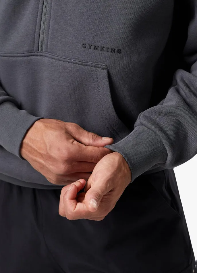 Gym King Sweatshirts and Hoodies Men Alpha 12 Zip Hood 8211 Graphite